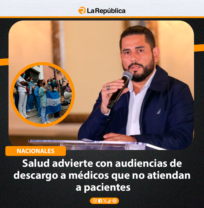 Salud advierte con audiencias de descargo a médicos que no atiendan a pacientes - Cover Image